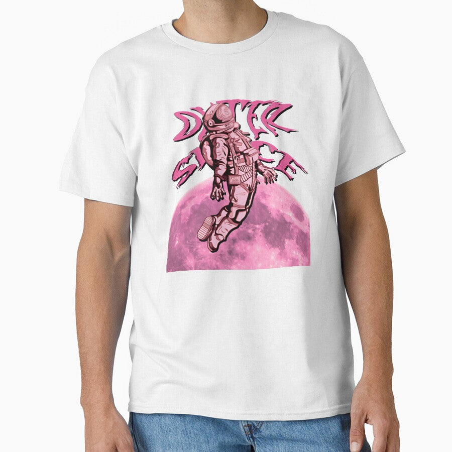 Lost in Space – Retro Astronaut Oversized Tee by swizbiz