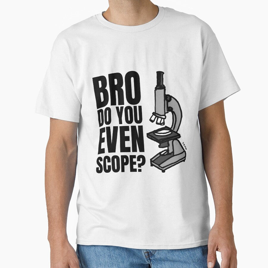 Medical science, pathologist, biology graduate gift // Funny microscope // Bro Do You Even Scope by sketchNkustom