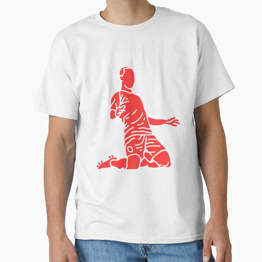Red Celebrating Player | Player Celebration by Football Stickers World
