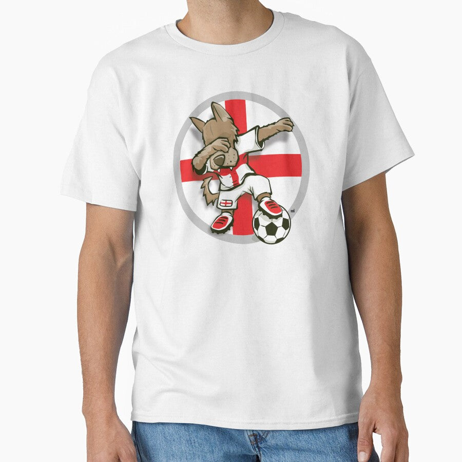 Football Dabbing Dog England by m. i.
