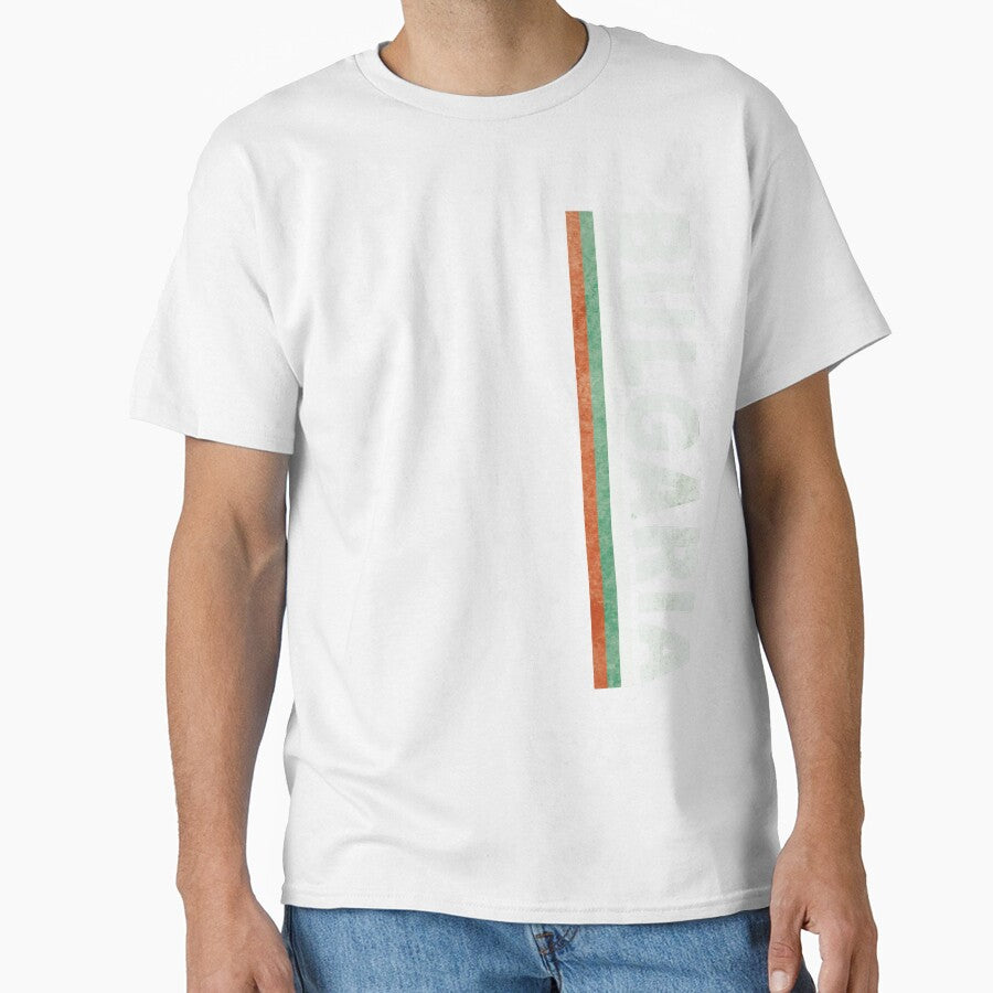 Bulgaria Flag Soccer Pride Distressed Design by merchhost