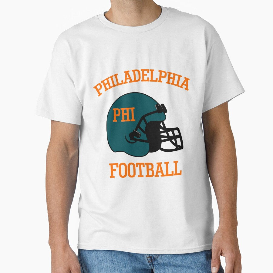 Philadelphia Football T-Shirt for Men and Women by AllStarMerch