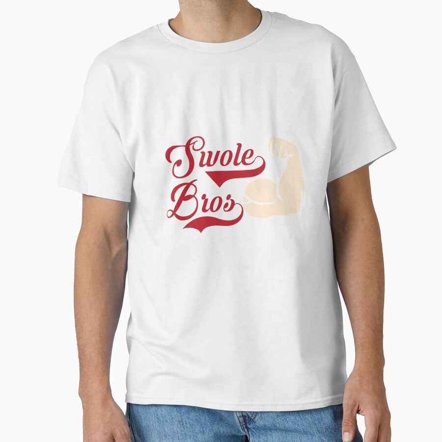 Swole Bros Lifting T-Shirt | Weight Lifting Tee by AllStarMerch