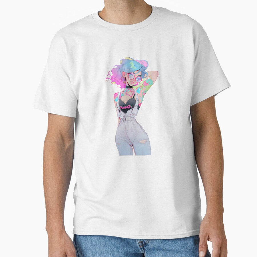 Pastel & Neon Kawaii Goth Girl Summer 001 by BoudiccaLondon