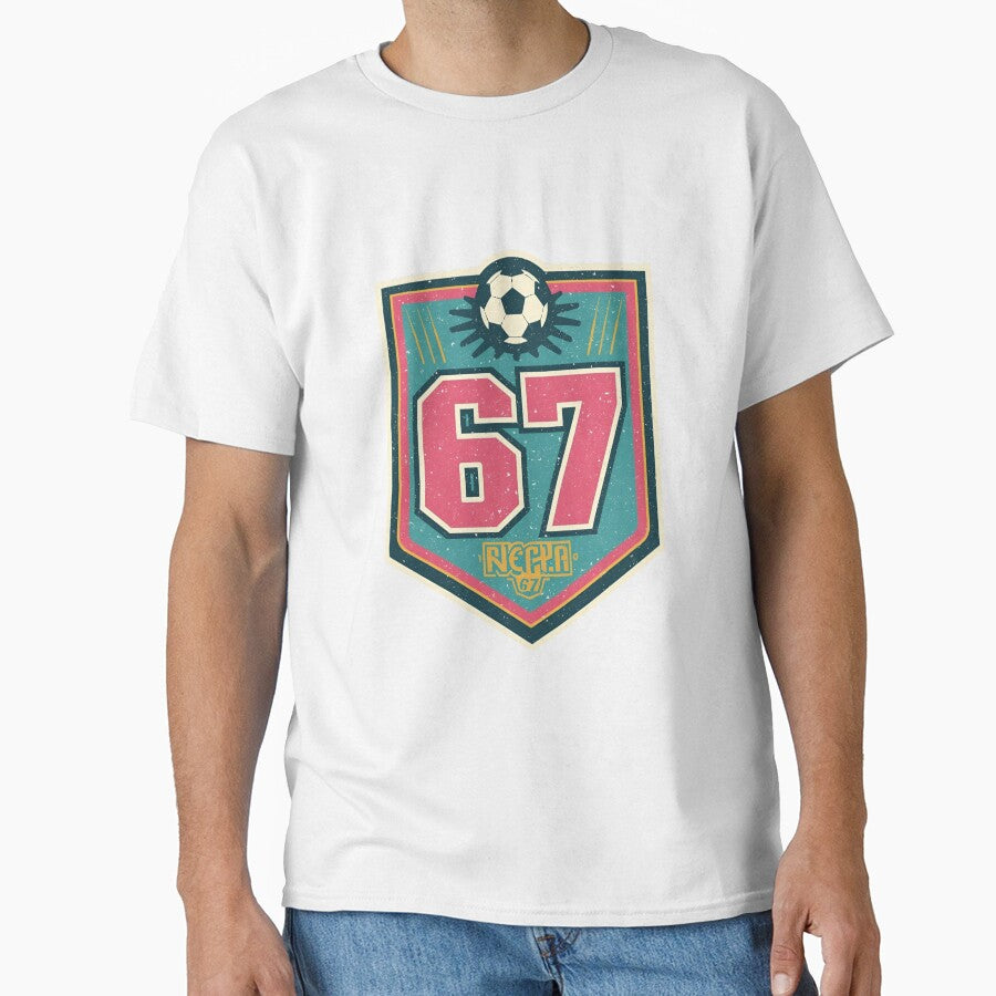 Retro Rio 67 Soccer Badge by PixelKickr
