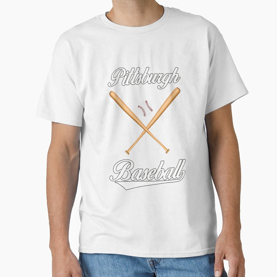 Pittsburgh Baseball T-Shirt for Men and Women by AllStarMerch