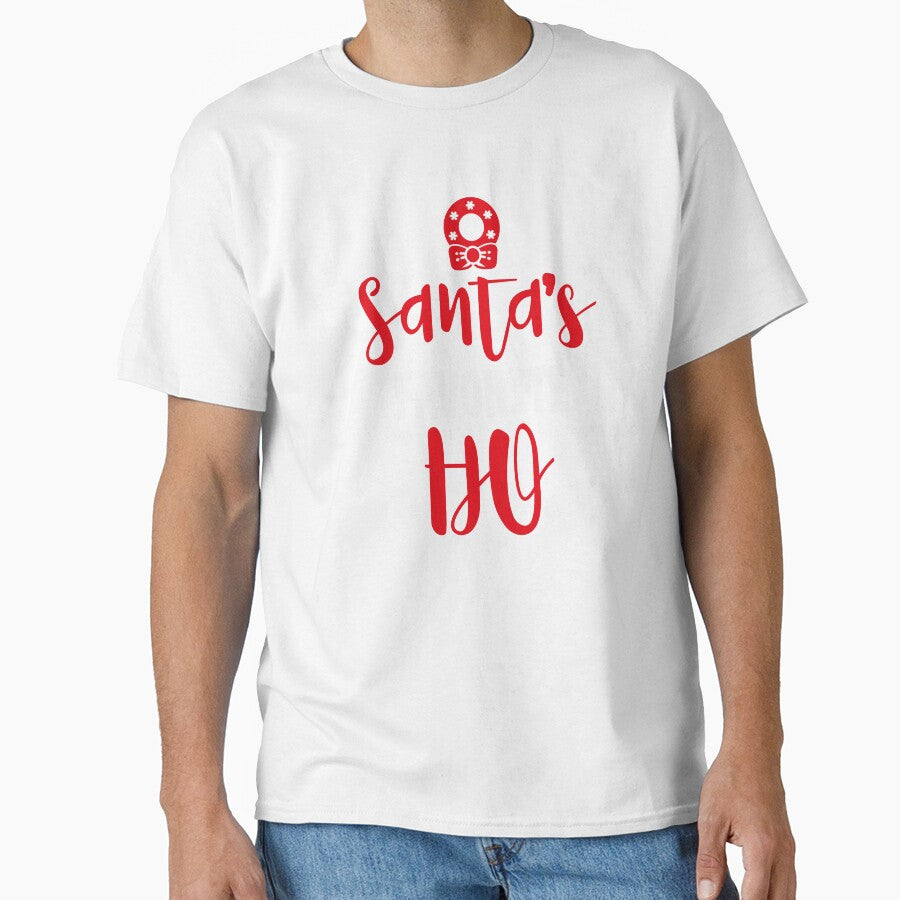 Santa's Favorite Ho Funny Christmas T-Shirt by AllStarMerch