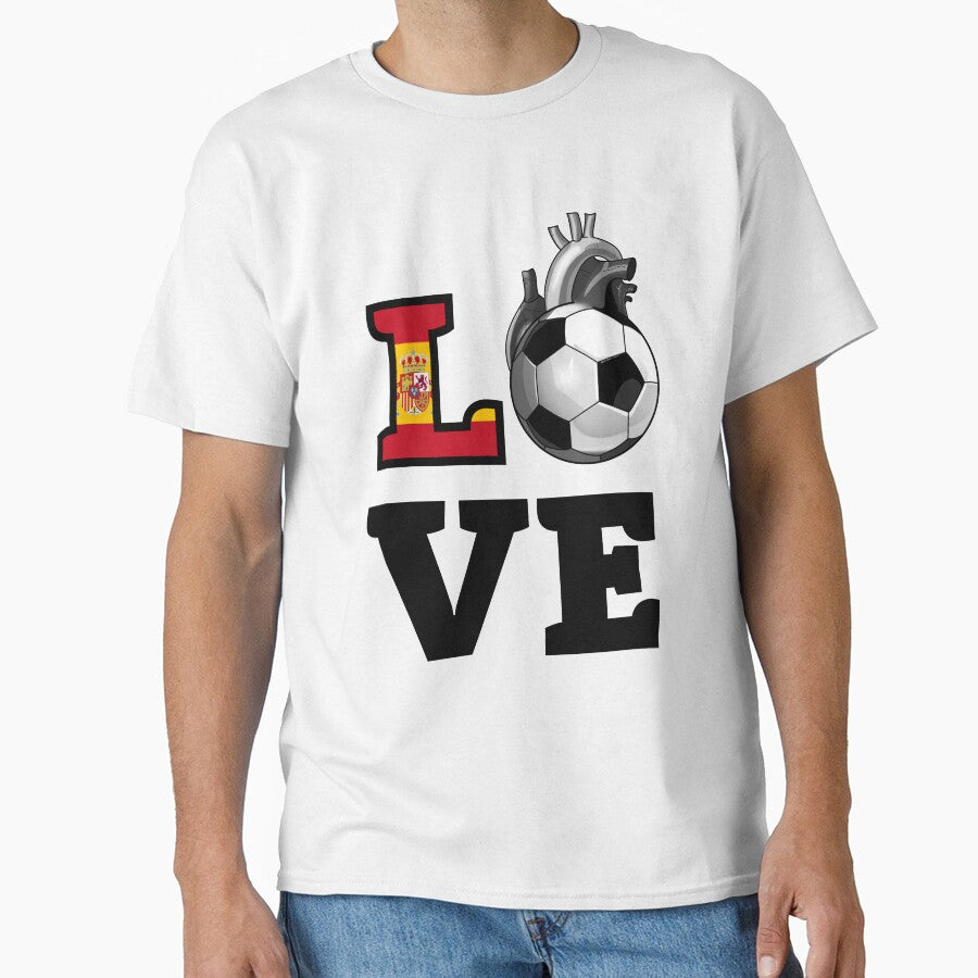 Love spanish soccer by Marti t-shirts