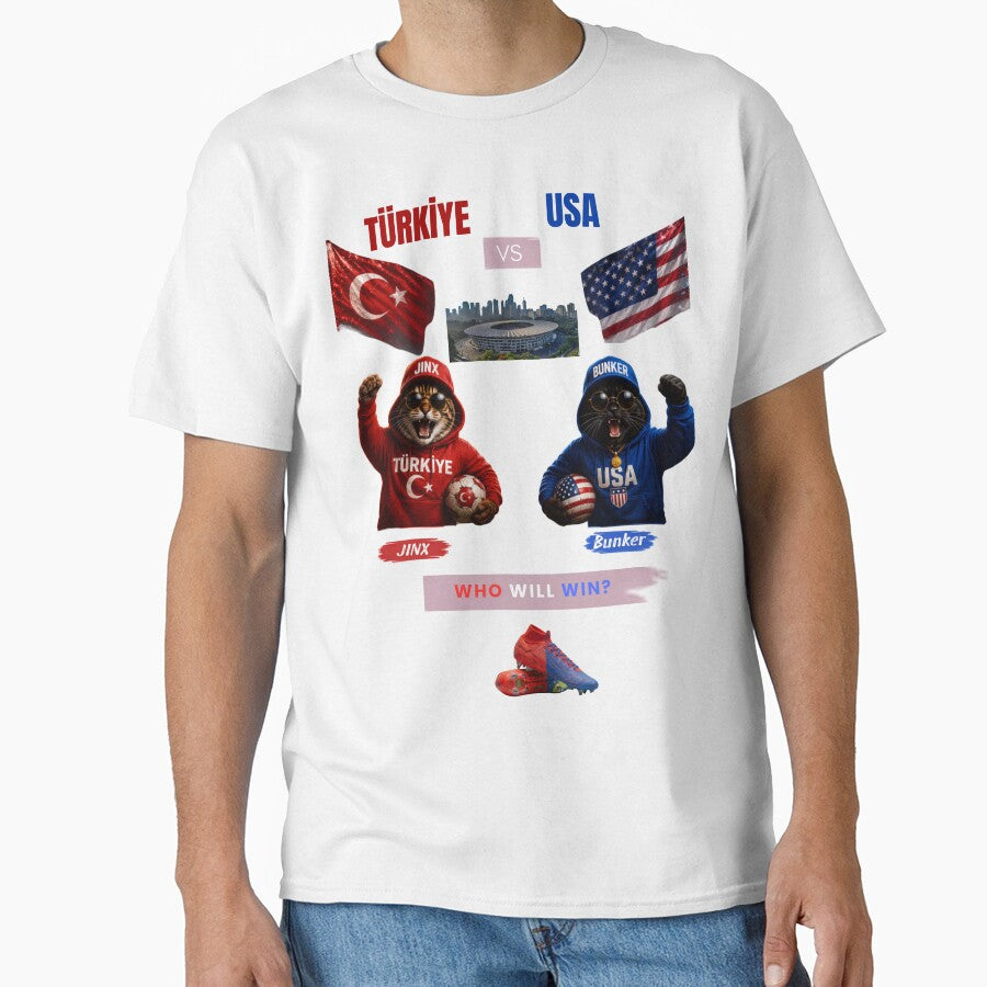 Türkiye vs USA Soccer Match Jinx Bunker by nexargraphics