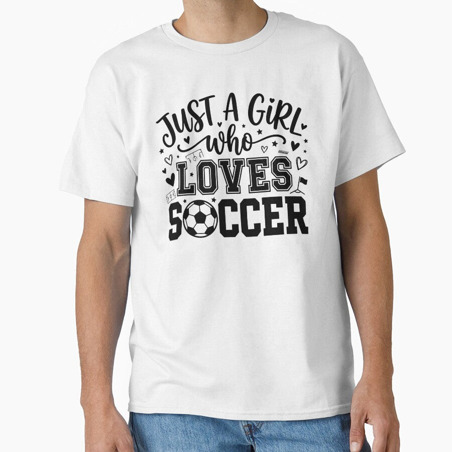 Just A Girl Who Loves Soccer by BrunoLinuxArt