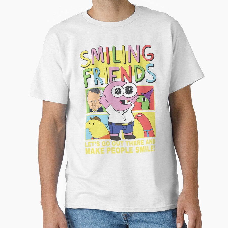 Smiling Friends Make People Smile Pim Funny Cartoon by BusanBlueCZ