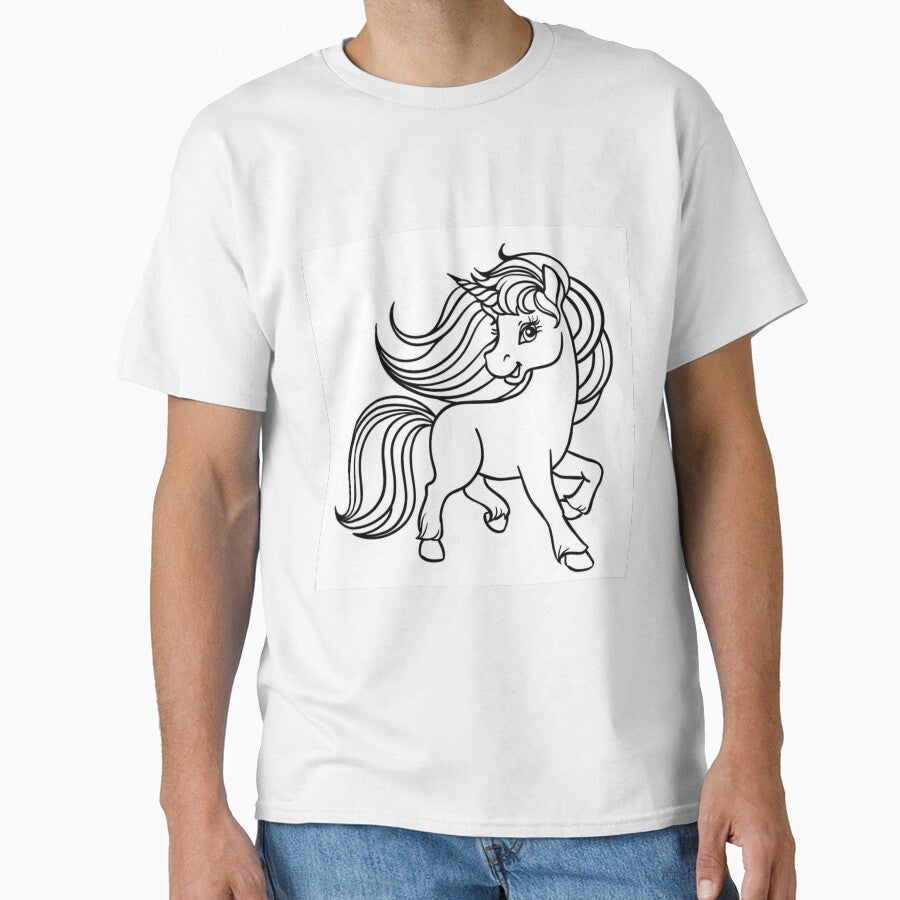 Unicorn Outline by Mywaymylife