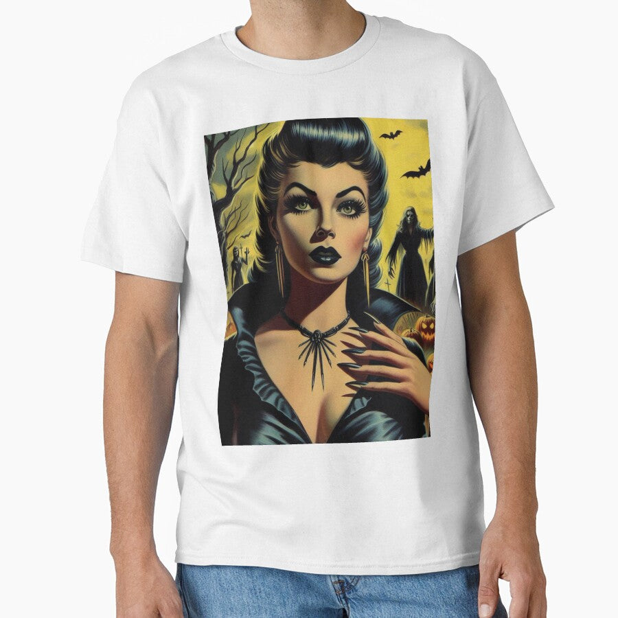 Vintage Goth Girl by PulpVintage