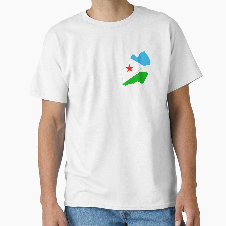 Flag Map of Djibouti by DreamBrushy