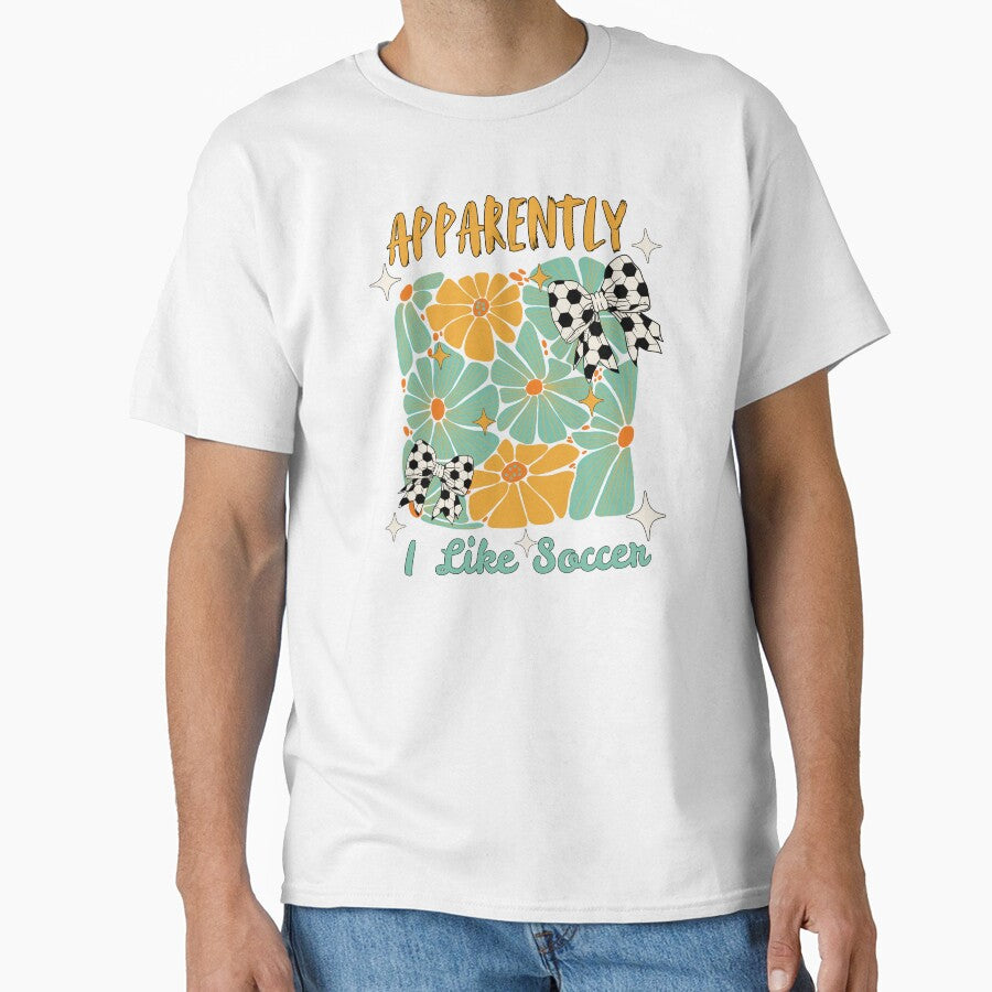 Funny Apparently I Like Soccer Mommy Fan Soccer Lover Mommy by Guess4best