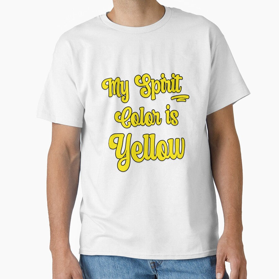 My Spirit Color is Yellow - Cool plain color spirit colours designed by ozcushions by ozcushions