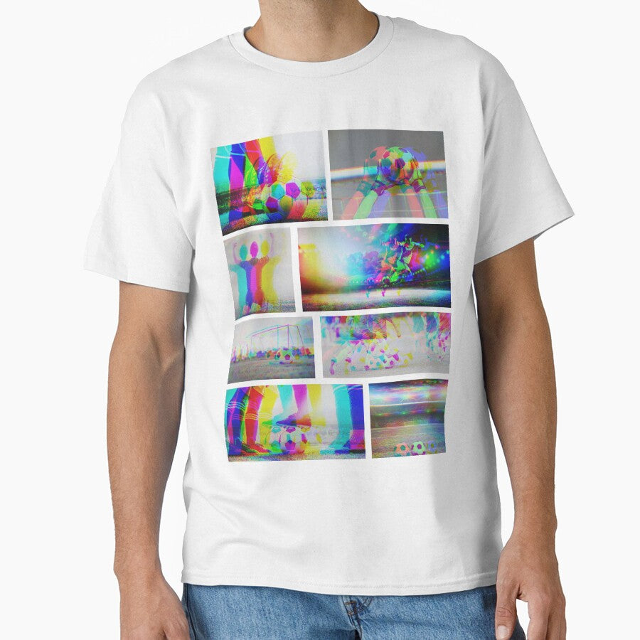 Soccer Field Photo - Ultimate Hypebeast Trippy Split Design For Any Coach, Leader Or Soccer Player by Vibbin4Life33