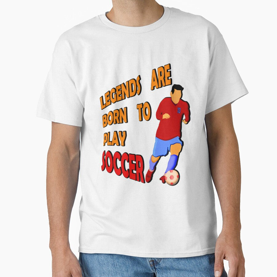 Legends Are Born To Play Soccer by vineeth