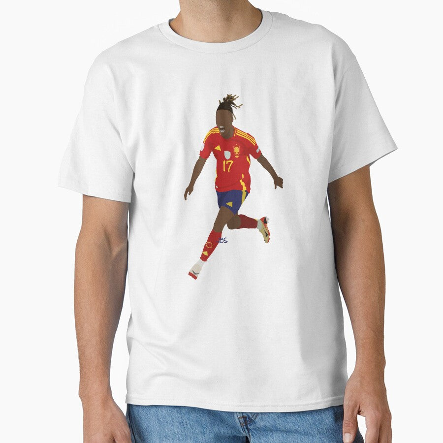 Nico Williams goal vs England by jbsgrafico