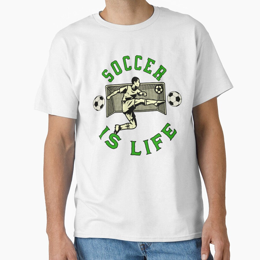Soccer Is Life Goal Striker by ZeptepiTrends