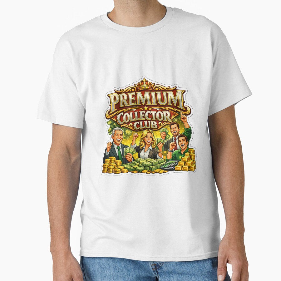 Premium Collector Club Cartoon | Options Trader Premium Seller by VolatilityEdge