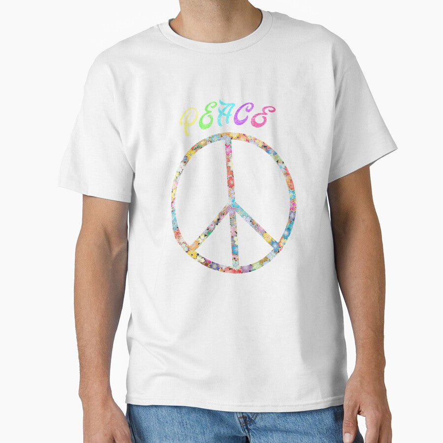 Peace Sign, Peace Symbol, Hippie, Colorful Gift by Kuma518