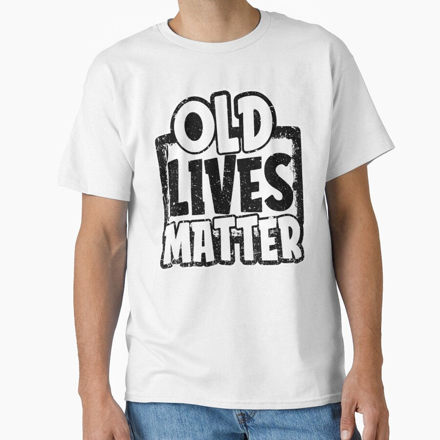 Old Lives Matter Elderly Senior Funny Old Parents by shirti