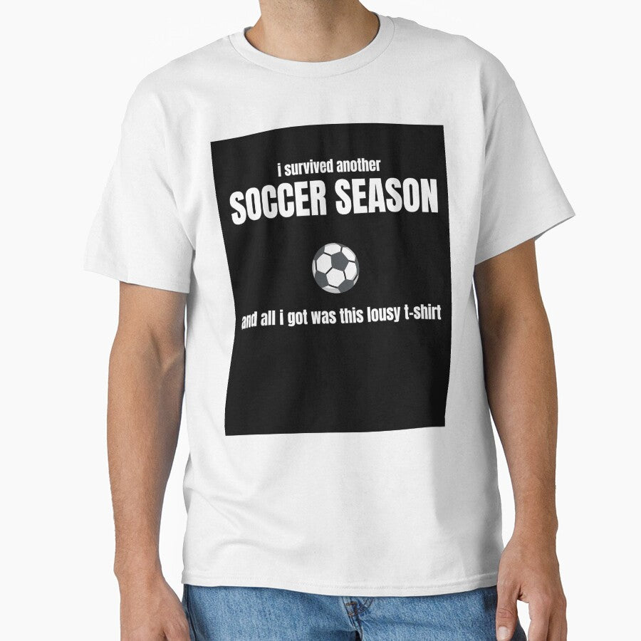 I Survived Another Soccer Season Funny Soccer Mom Gift by PlayTrackCo