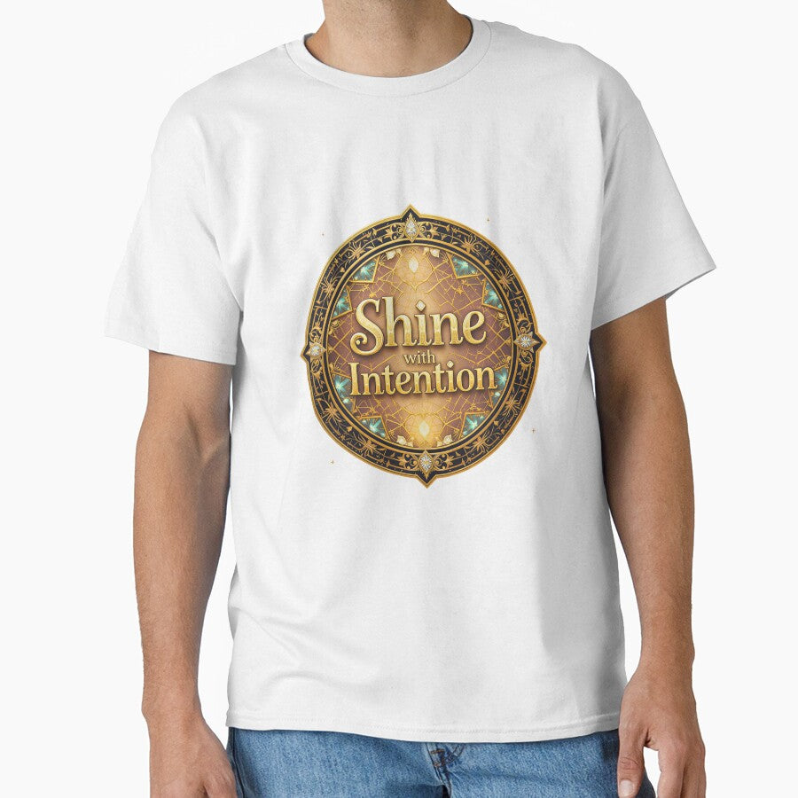 Elegant Art Deco Shine with Intention by AQUILAKREO
