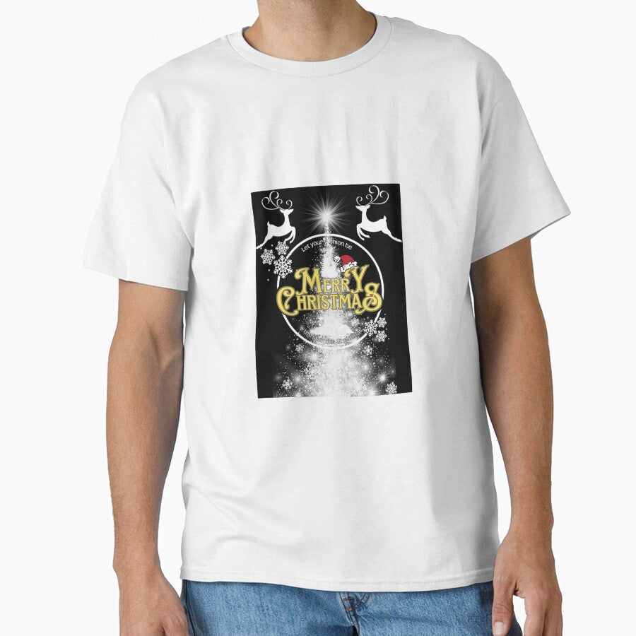 Christmas T-shirts,Christmas Clothes black by ysogoodsshop