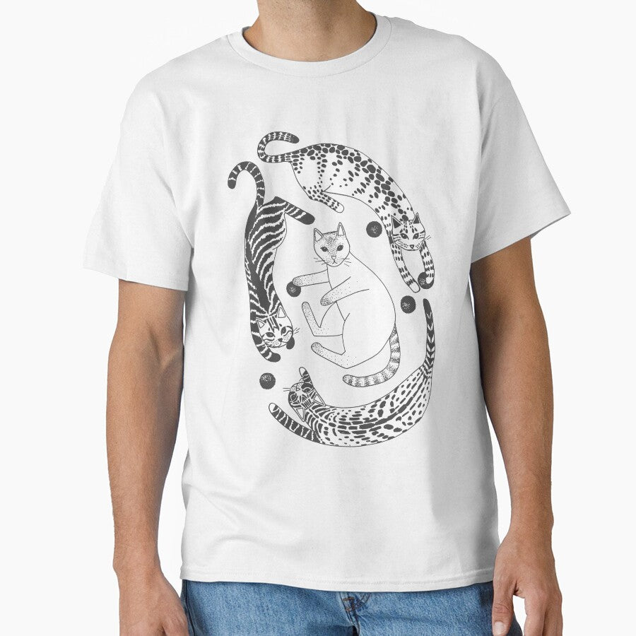 Playful gatines (gray and white) by blursbyai