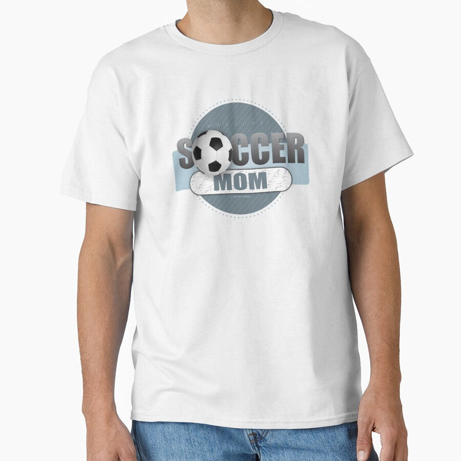 Soccer Mom T Shirt by DalePrestonArt