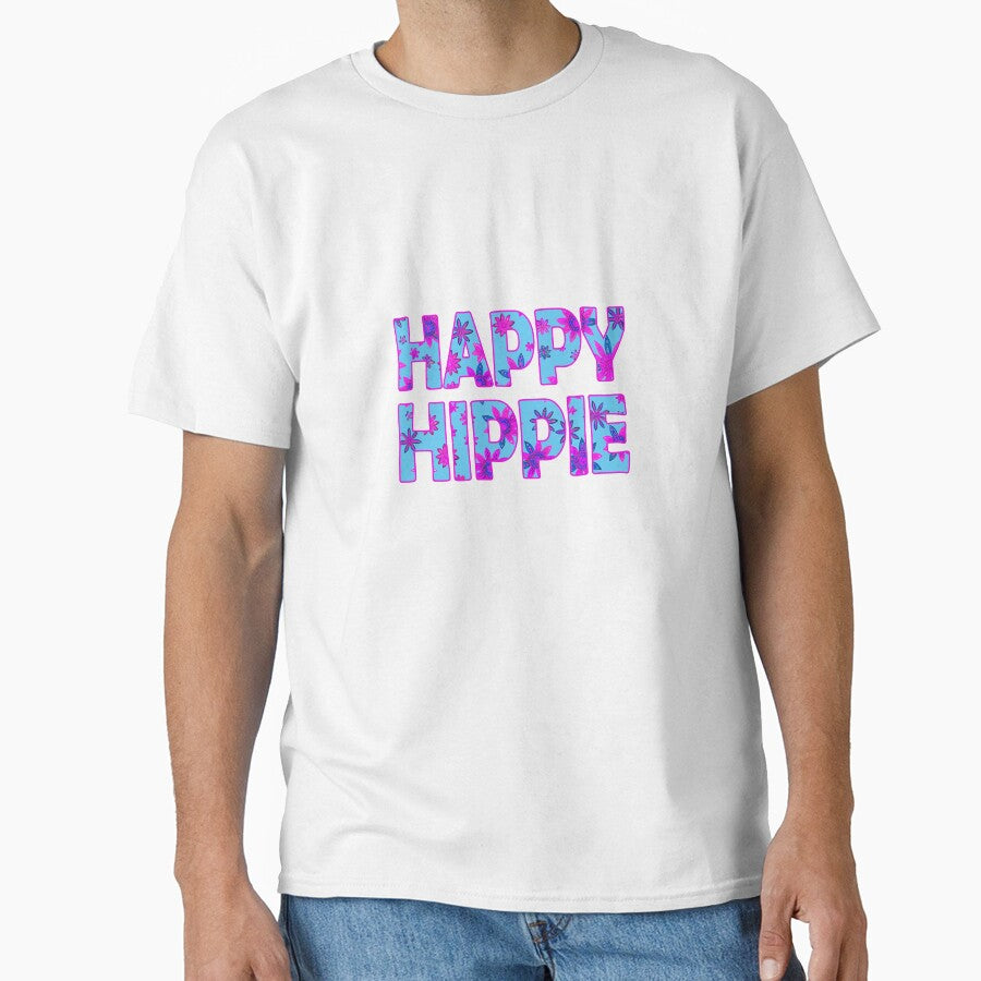 Happy Hippie Words Flower Power Free Spirit Hippie Vibes 1 of 4 by Beachy