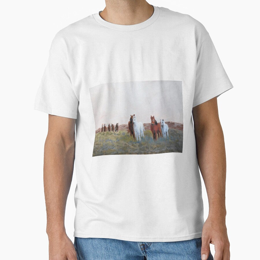Horses on the run by Hals-Art