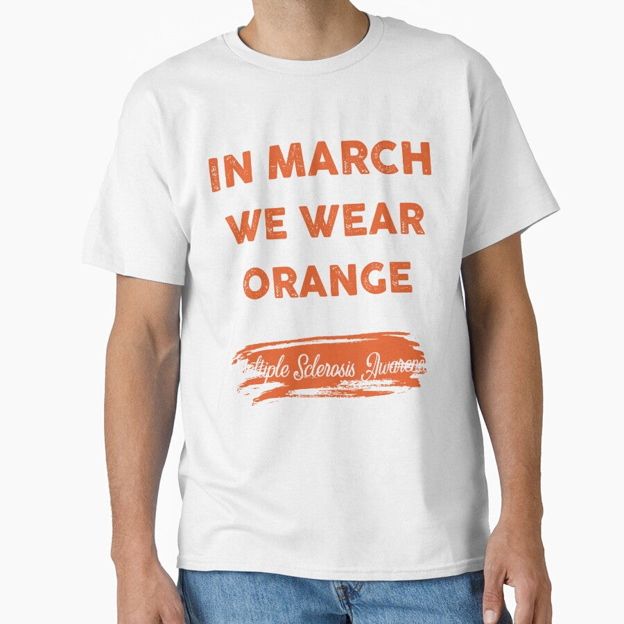 In march we wear orange multiple sclerosis awareness by sssweetness