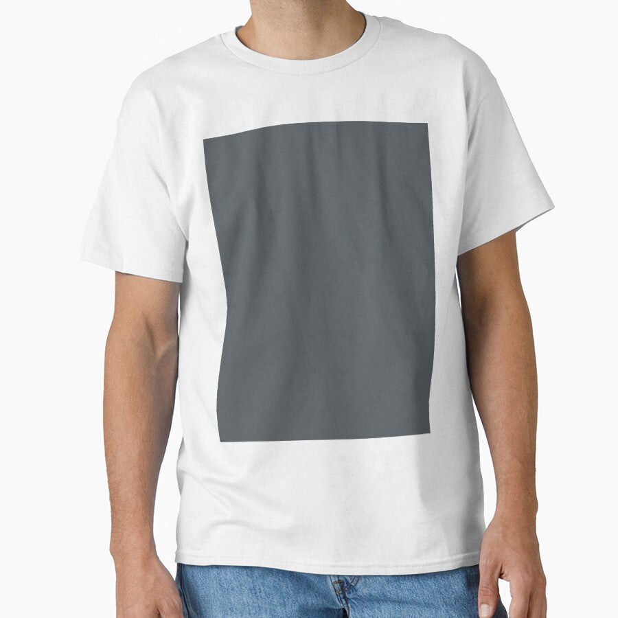 Plain Solid Color Chic Dark Grey Cool Gray Teal Gray Teal Grey by mimihuang creations