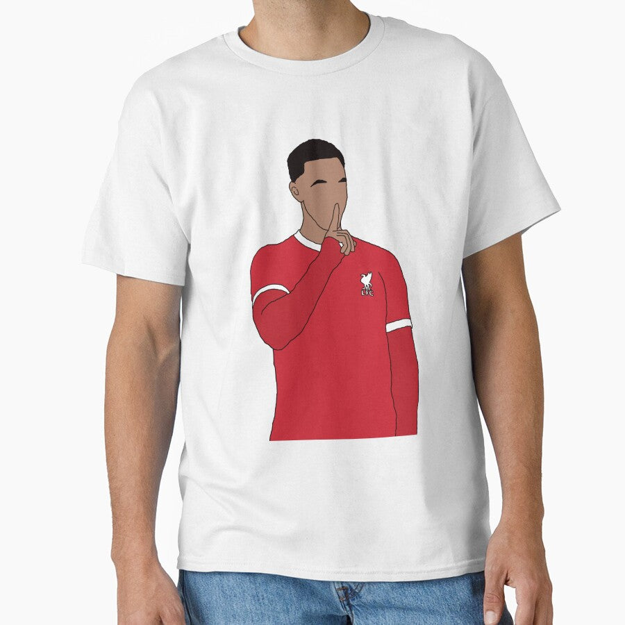 Trent Alexander-Arnold Shush by Three Word Doodles