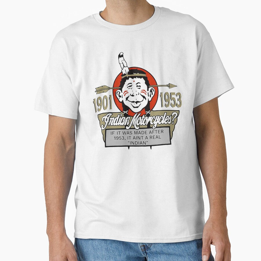 INDIAN MOTORCYCLE VINTAGE FUNNY by GearHedz