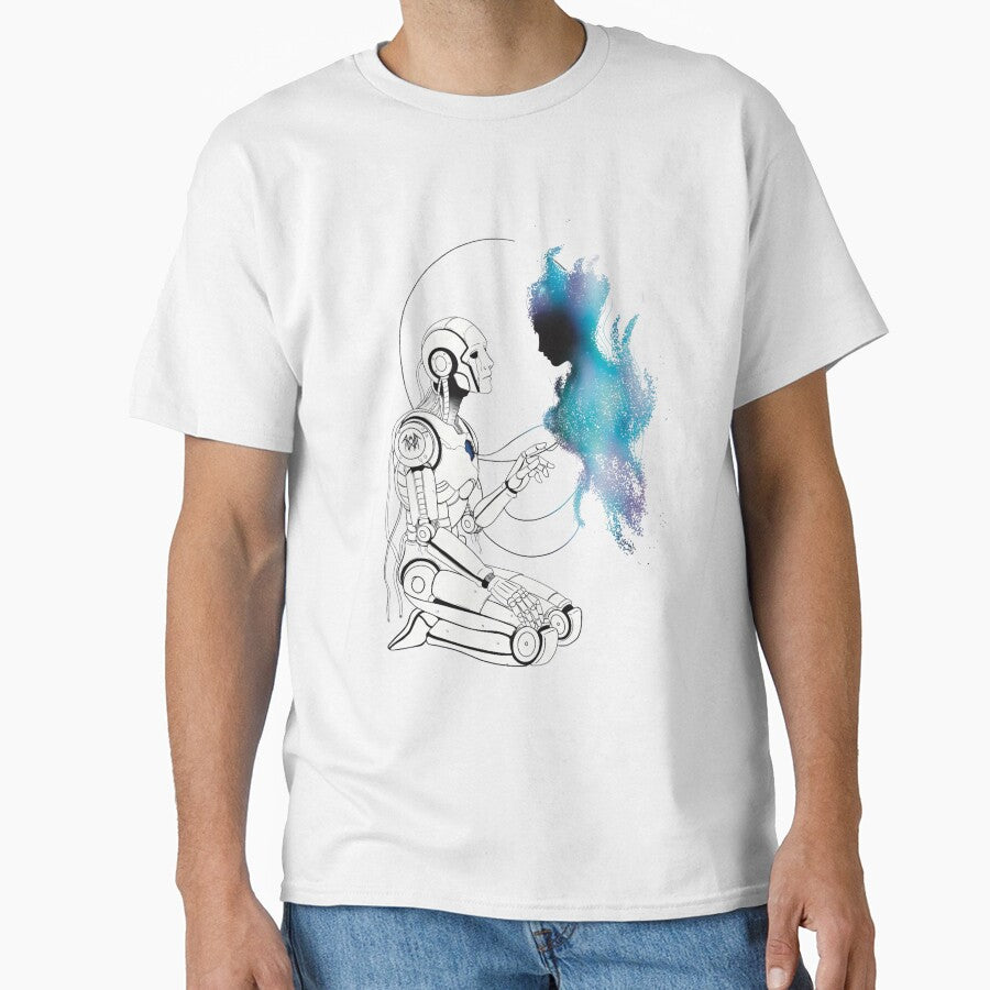 Your Robot Companion (Blue) Oversized by JerryCaruso