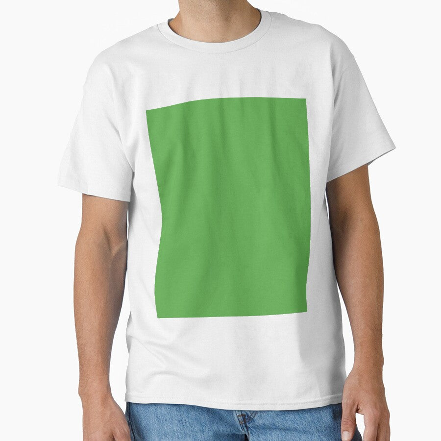 Plain Solid Color Medium Green Kiwi Green Grass Green by mimihuang creations