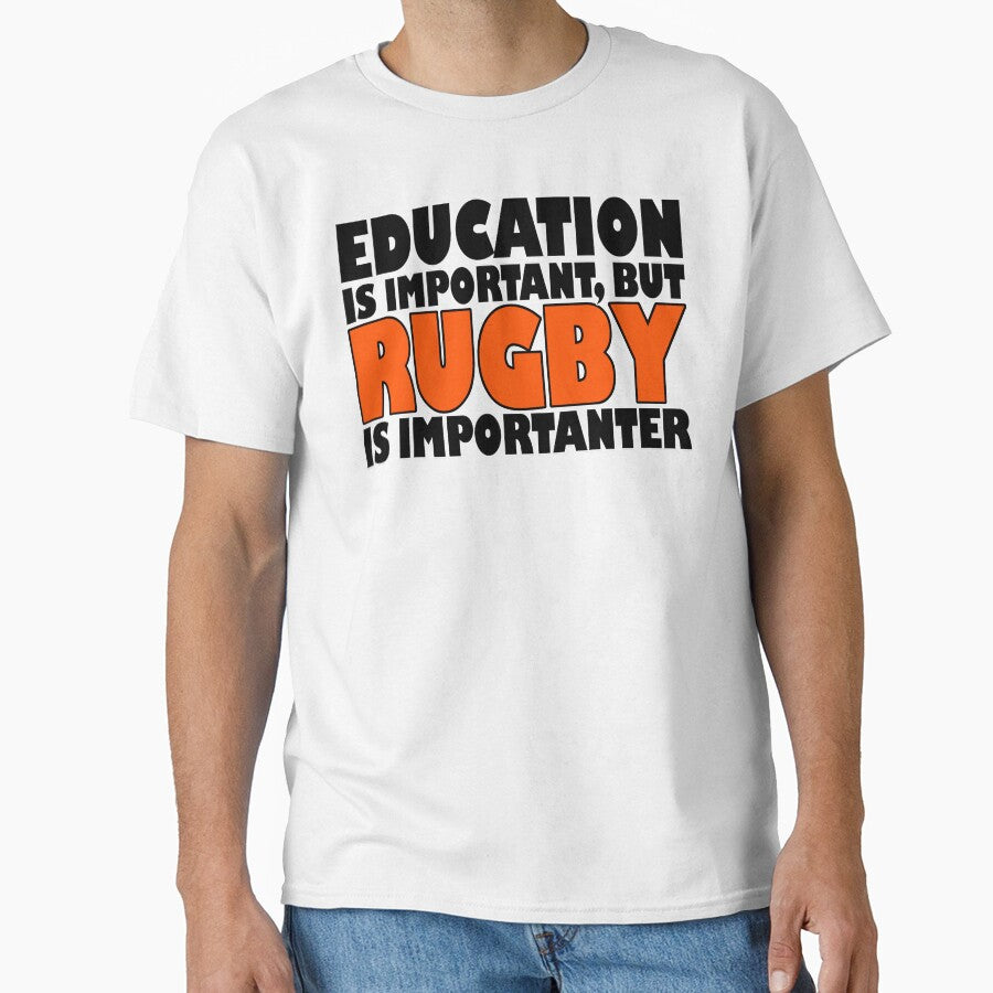 Education Is Important But Rugby Is Importanter by Fairyjam