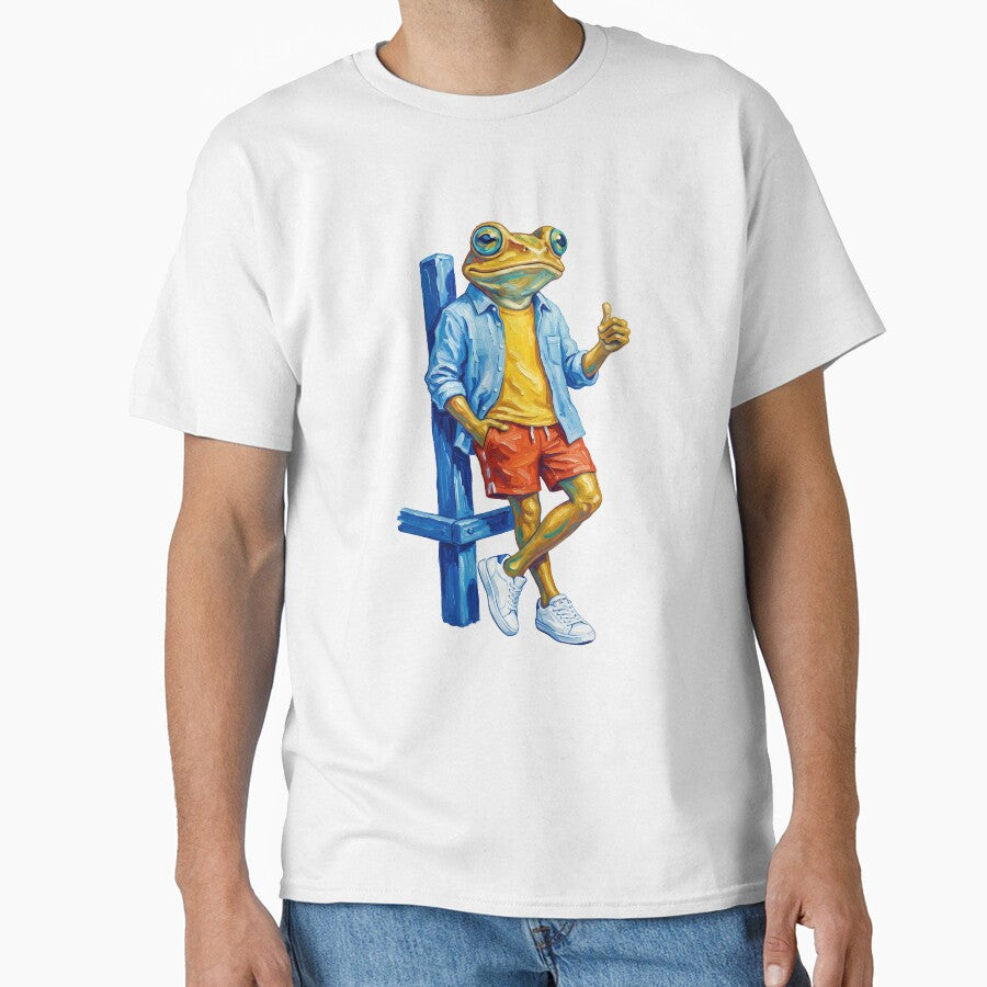 Casual Cool Frog by TeeARTHY