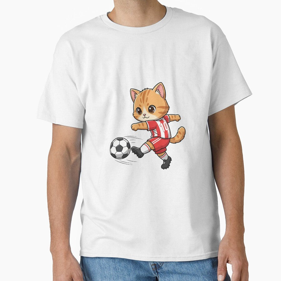 Soccer Player Cat by HoopeStylee