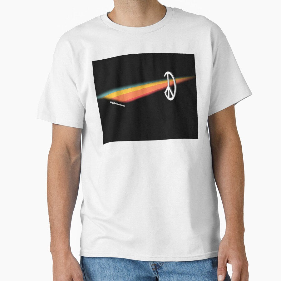 hippie loveheart and space by customlife