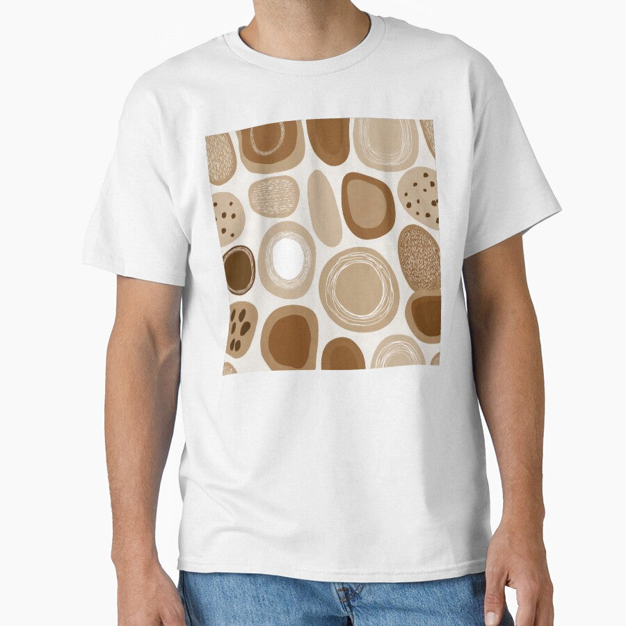Boho Earth Tones And Caramel Hues Abstract Designs by DEC02