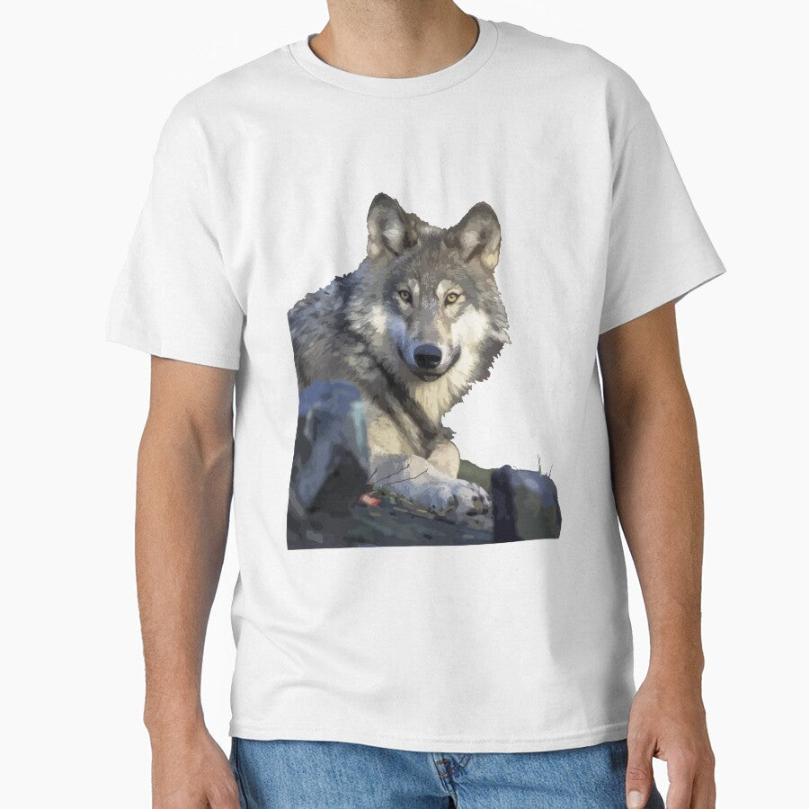 Wolf T-Shirt for Men and Women by AllStarMerch