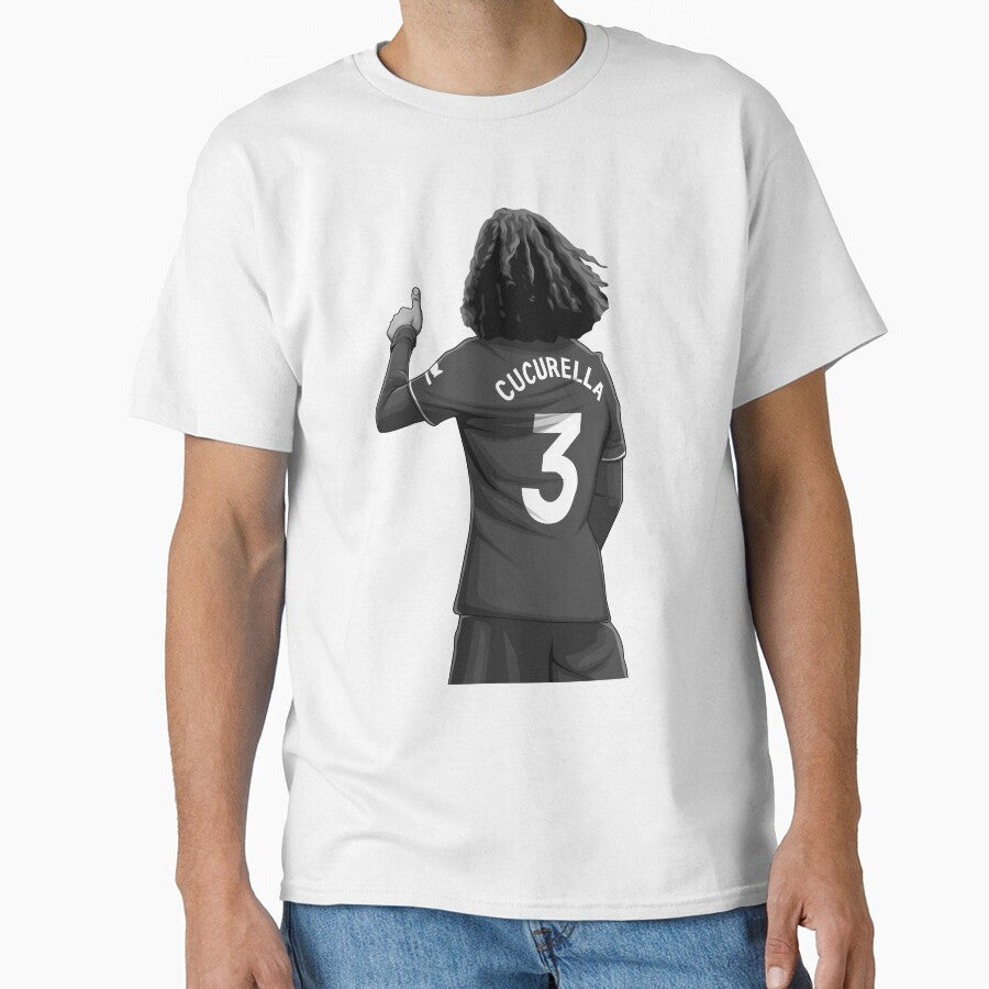 Marc Cucurella Black and White Version by Aldduardo