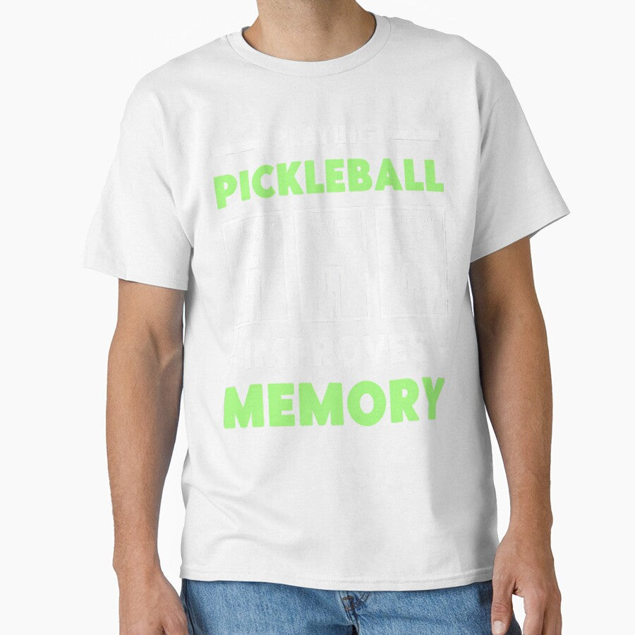 Playing Pickleball Improves Memory Dink Player Short Sleeve by gadjmodcpe28