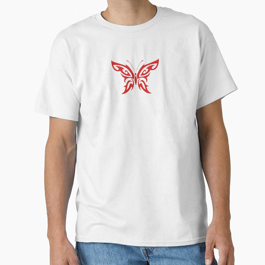 Cyber y2k butterfly red by tuniga