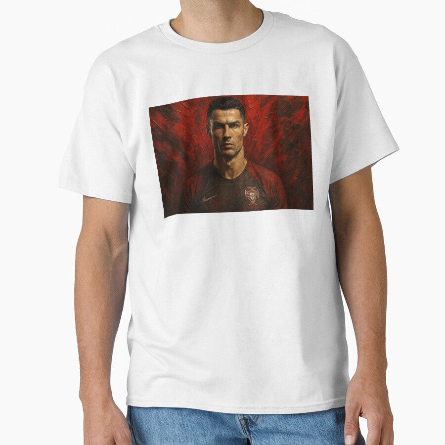 Cristiano Ronaldo Portrait by SahulArtGallery